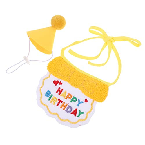 Abaodam Bandana De Aniversário De Gato Cachorro De Ação De Graças O Gato Decoração De Feliz Aniversá