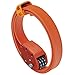 OTTOLOCK Steel & Kevlar Combination Bike Lock | Lightweight, Compact, Durable Design | Ideal for Cycling & Outdoor Gear (OTTO Orange, 30 inch)