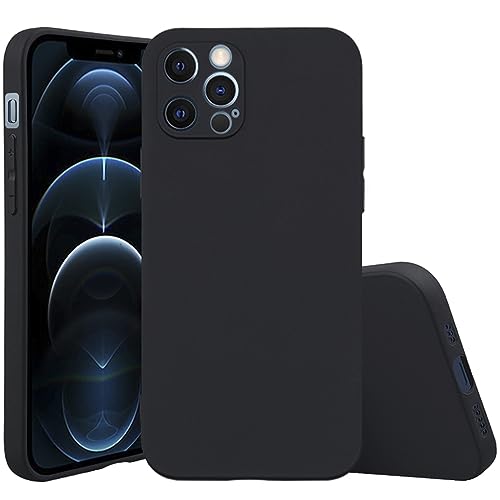 Coque iPhone 12 Pro transparente avec pare-chocs mat anti-rayures