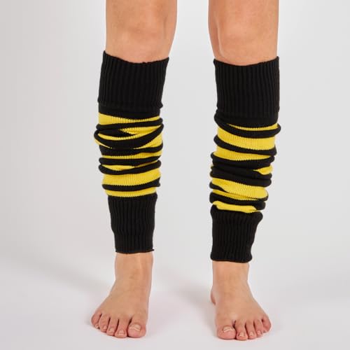 Image of Mysocks Leg Warmers Extra Soft Stylish Fancy Winter 80s Party Dance Neon Long Legwarmers for Women Girls Ladies