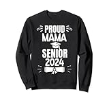 Proud MAMA Senior Est.2024 Class Of 2024 Graduation Matching Sweatshirt
