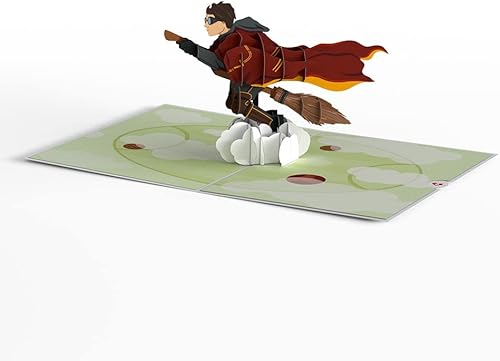 Miniatura 3 de Lovepop Harry Potter Seeker - Tarjeta emergente de cumpleaños, 5 x 7 pulgadas, tarjeta de felicitación para hijo, hija o amigo, tarjeta 3D con sobre