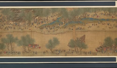 Affiche Festival du printemps sur la rivière pour créer un salon zen et élégant