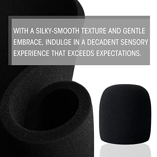 Velkpro Mic Cover Foam Microphone Windscreen, Condenser Microphone - 2 Pack #TOP6