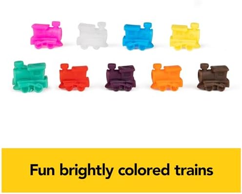 Mexican Train Dominoes Game in Aluminum Carry Case, for Families and Kids Ages 8 and up
