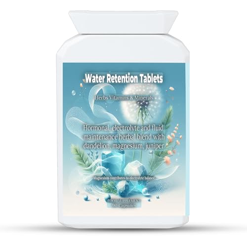 Diuretics For Water Retention - Extra Strong Water Retention Tablets Women & Men - Fluid Balance - Strongest Natural Diuretic Formula - Clean Capsule 90 Pills - Swollen Feet, Legs Ankles - Weight Loss