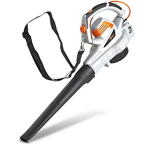 VonHaus 3 in 1 Leaf Blower 3000W Garden Vacuum & Mulcher Large 45 Litre Collection Bag 15