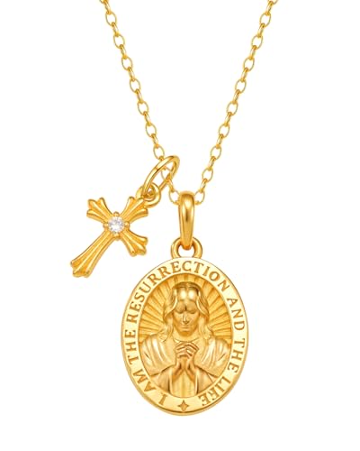 Collier Croix en Argent 925 de haute qualité pour femme, un bijou de protection or