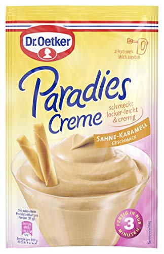 Preisvergleich Produktbild Dr. Oetker - Paradiescreme Sahne Karamell Dessert - 65g