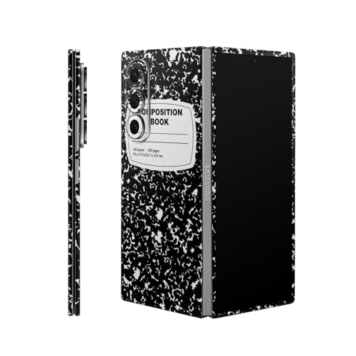 Phone Skin Compatible with Samsung Galaxy Z Fold 7 - Composition Book - Premium 3M Vinyl Protective Wrap Decal Cover - Easy to Apply | Crafted in The USA by MightySkins