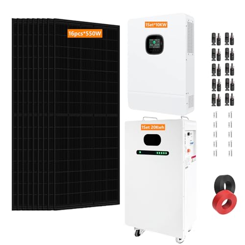 Dawnice 10KW Off Grid Solar System Complete Kit 16PCS*550W