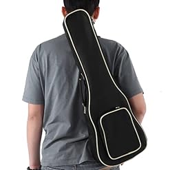 Ukulélé, ukulélé à chevilles à accord ouvert portable de 23 pouces avec accordeur pour jouer(GU9) - Les Beatles, Paul McCartney, John Lennon, RIngo Starr, George Harrison Ukulélé, ukulélé à chevilles à accord ouvert portable de 23 pouces avec accordeur pour jouer(GU9) – Image 2