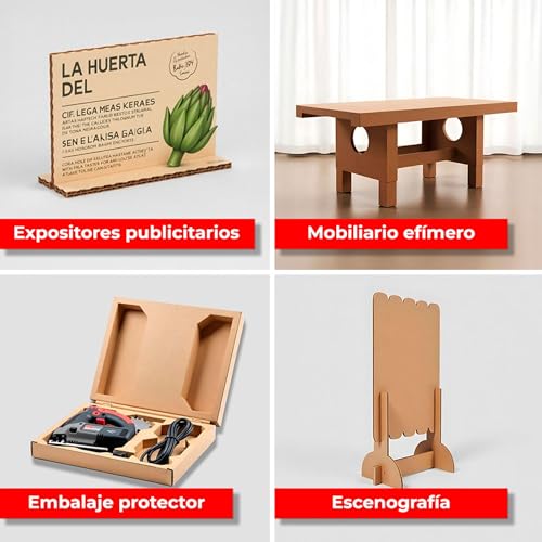 Cartón Nido de Abeja Blanco resistente y ligero de 30 mm 7