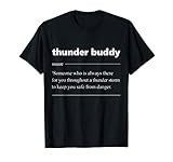 Thunder Buddy Definition Teddy Junior Cool Tee T-Shirt