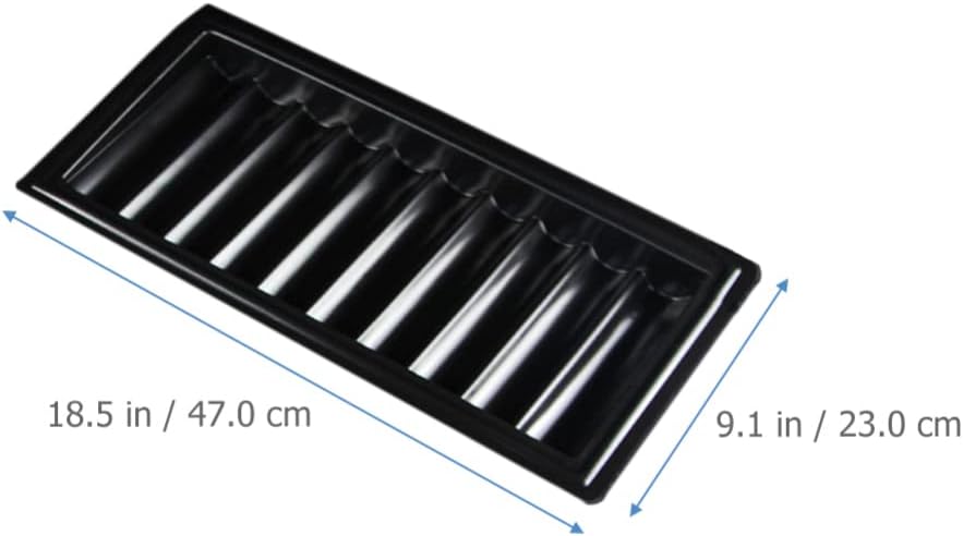 2pcs Plastic Poker Chip Tray Table Storage Trays for Organizing Poker Chips for Game Night
