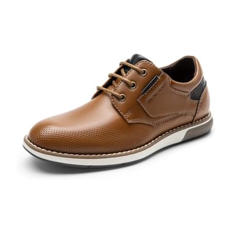 Bruno Marc Boy's Oxford Sneakers Cover