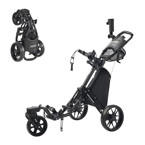 Flagtag 3-Wheel Golf Push Cart