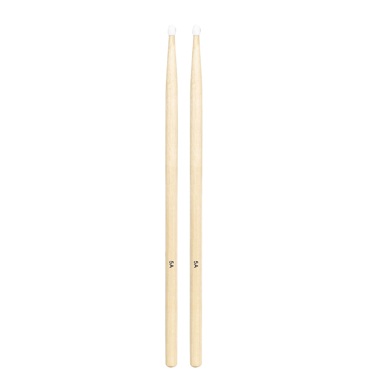 GTYLF 1pair Maple Wood Drumsticks Professional Drum Sticks Musical Instrument Part for Beginners and Advanced Drummers