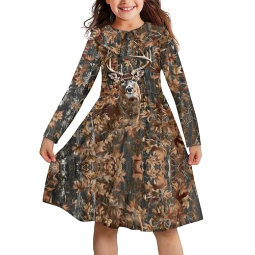 Girls Peter Pan Collar Dress for Kids Dresses