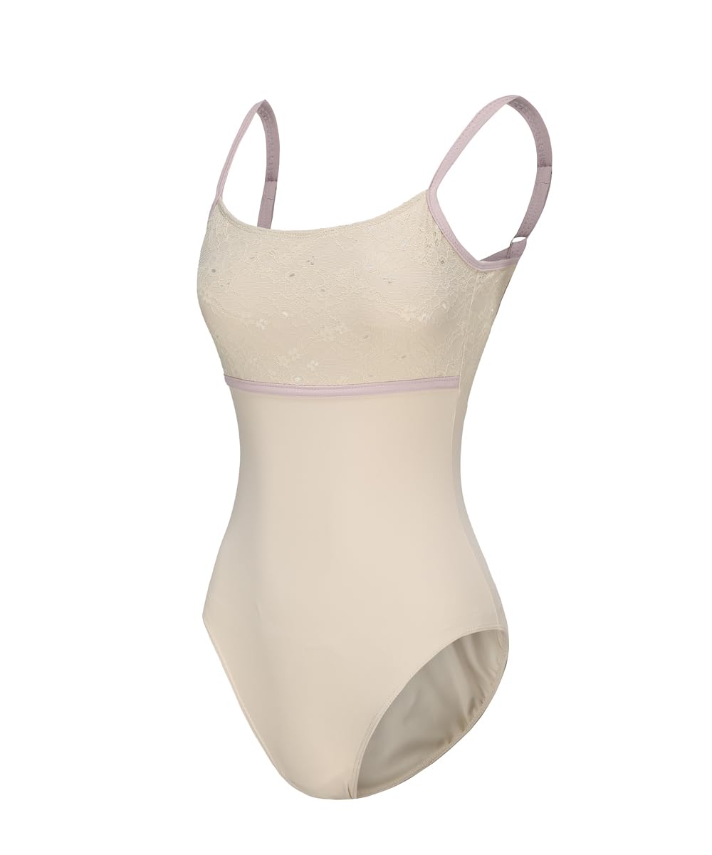 ModLatBal Women's Camisole Ballet Dance Leotards for Adult Gymnastics Bodysuit With Adjustable Straps