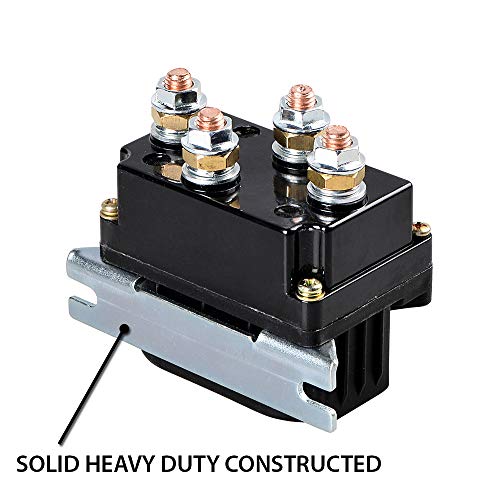 Cable sintético para winch 95ft x 3/8” con relé y control remoto 12V miniatura 7