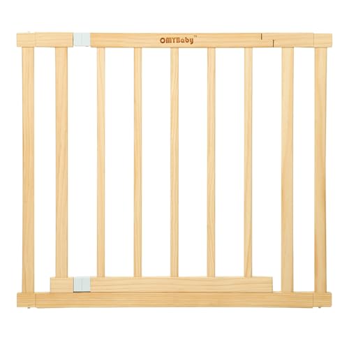 Image of 1PC Door Panel for Wooden Baby Playpen, Changeable & Expandable Baby Gate Playard Wooden Play Fence Accessories, Large Wood Playpen Panel Safe Play Area Kids Activity Center Accessories (Door)