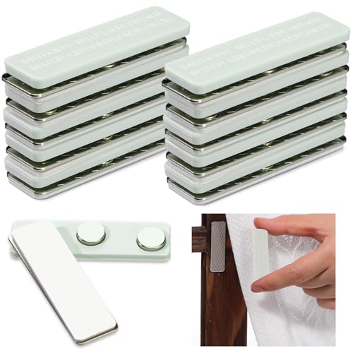 Relaxweex 24 Pairs Outdoor Curtain Magnets Closure with Strongest Magnets,