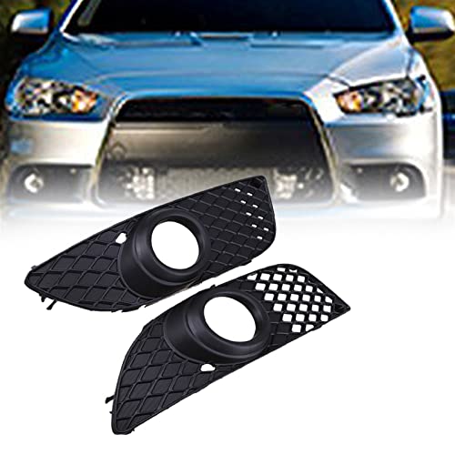 Rejilla de luz antiniebla inferior de parachoques delantero para Mitsubishi Lancer 2008-2014