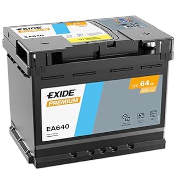 EXIDE Batteria 64, Ah 640, A/EN EA640 L 242mm B 175mm H 190mm