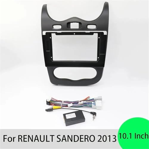 Panneau stéréo pour voiture Renault Sandero 2013 pour remplacer le cadre d'origine