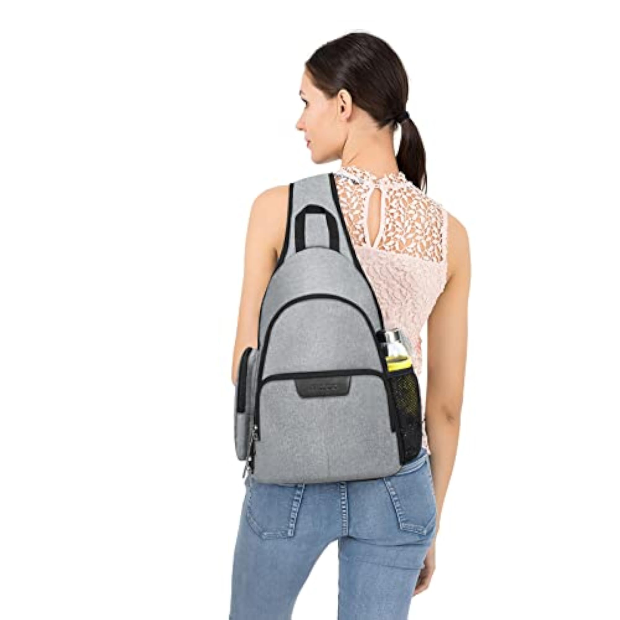 Camera Bag Sling Backpack with Tripod Holder