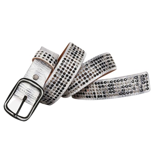 Ceinture en cuir faite main pour jeans et loisirs au style décontracté