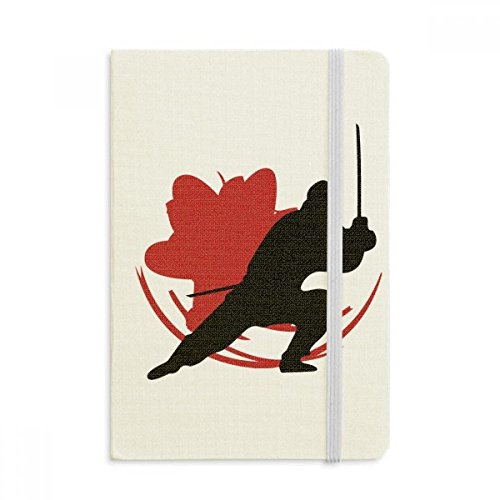 Cahier de notes Sakura et Samouraï idéal pour votre journal intime et vos croquis de voyage