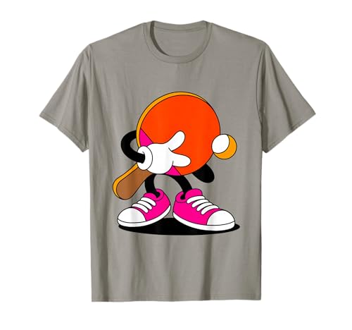 Humor de Tenis de Mesa de Dibujos Camiseta