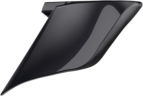 Miniatura 59 de Advanblack Barracuda - Cubiertas laterales estiradas plateadas (brillantes), paneles extendidos para Harley Touring Street Glide Road Glide Electra
