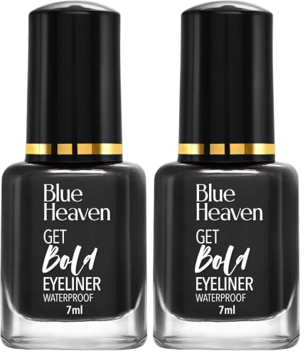 Image of Blue Heaven Get Bold Matte Finish Eyeliner Gel (Black, 7 Ml) (Pack of 2)