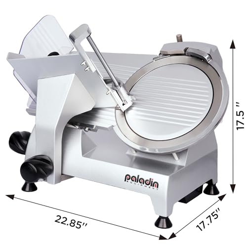 Paladin Equipment 12" Commercial Meat Slicer 300W Electric Deli Food Slicer by Paladin Equipment - Used condition - Image 9