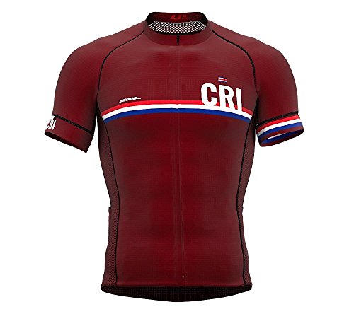 Costa Rica Vine Code Short Sleeve Cycling PRO Jersey for Women - Size Medium