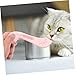 CIYODO 2-Pack Cat Food Spoon TPR Multi-Functional Can Opener PET Food Lid Convenient Reusable PET Accessory