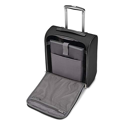 Samsonite Solyte DLX Softside Luggage, Midnight Black, Underseater2