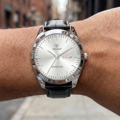 Image of Walrus INC Series Men's Analog Watch - Vegan Leather Strap, Stylish & Modern Style | Perfect for Formal and Casual Wear