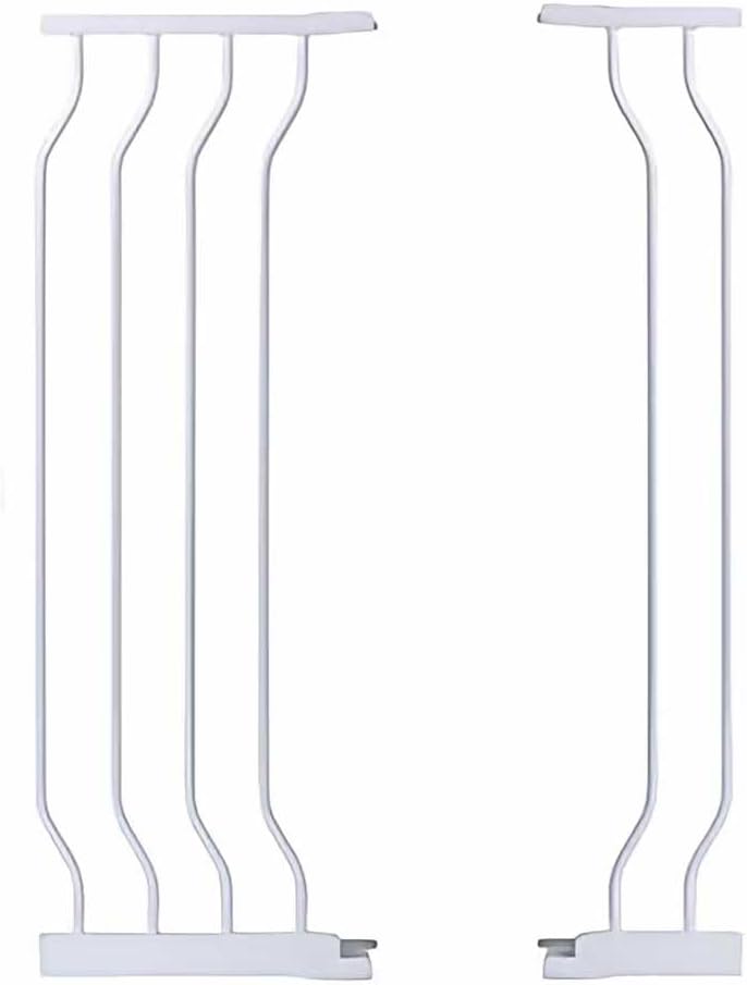 Extension for COMOMY Gate with Adjustable Cat Door, 4.7 +9.4" (White)