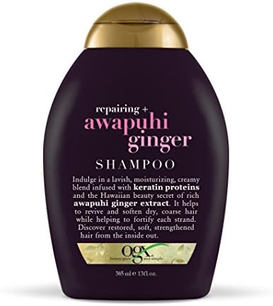 OGX Shampoo, Repairing Awapuhi Ginger, 13oz