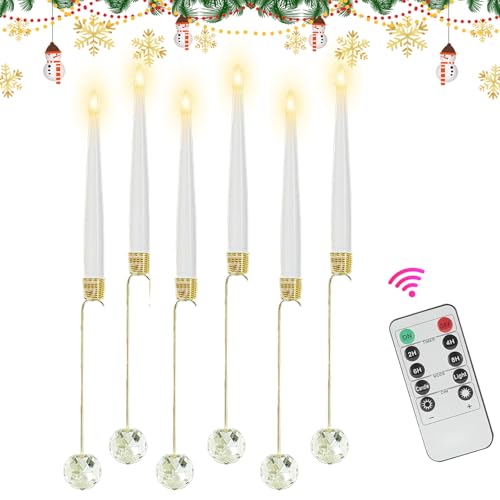 Luces de vela para árbol de Navidad y bodas exteriores decoración con velas sin llama