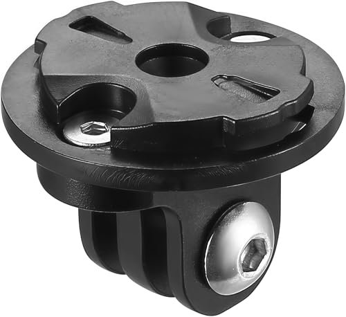 1 GoPro Fahrradcomputer-Adapterset – GoPro Universaladapter-Kombi für Garmin Edge, kompatibel mit Garmin Edge Fahrradhalterungen, 22–24 mm Lochabstand, Fahrradcomputerhalterung, Fahrradlichthalterung