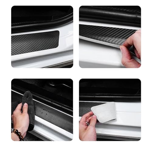 Autocollant de seuil pour coffre de voiture lors de vos sorties - 4