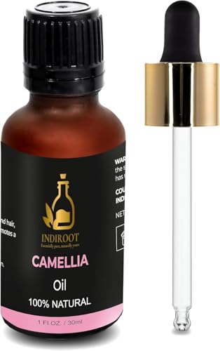 Image of Camellia (Camellia Japonica) Oil | Pure & Natural Carrier Oil for Skincare, Hair Care & Massage - 30ml / 1 fl oz