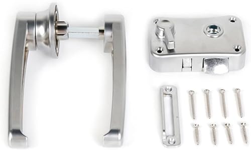 Miniatura 2 de Cerradura de puerta de inodoro para autocaravana, pestillo de barco, manija de entrada, palanca de puerta para cámper, muebles de baño