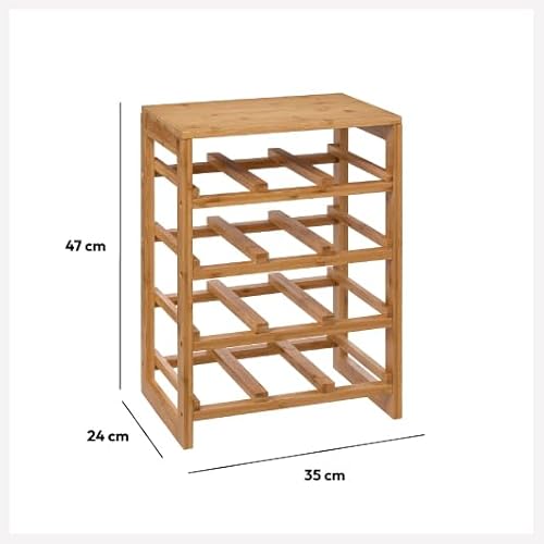 Scaffale Portabottiglie Per 12 Bottiglie - 4