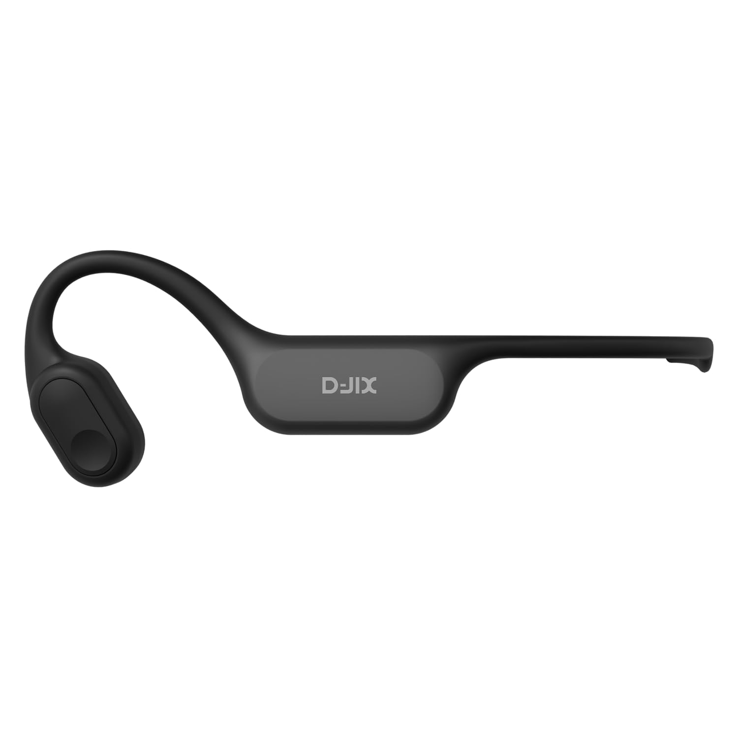 D-JIX Triton 600 - Auricolari Bluetooth 6.0 e MP3 32 GB | Impermeabile IP68 | Autonomia 15h | Ricarica Rapida | Microfono Integrato | Ideale Sport & Lavoro (Black)